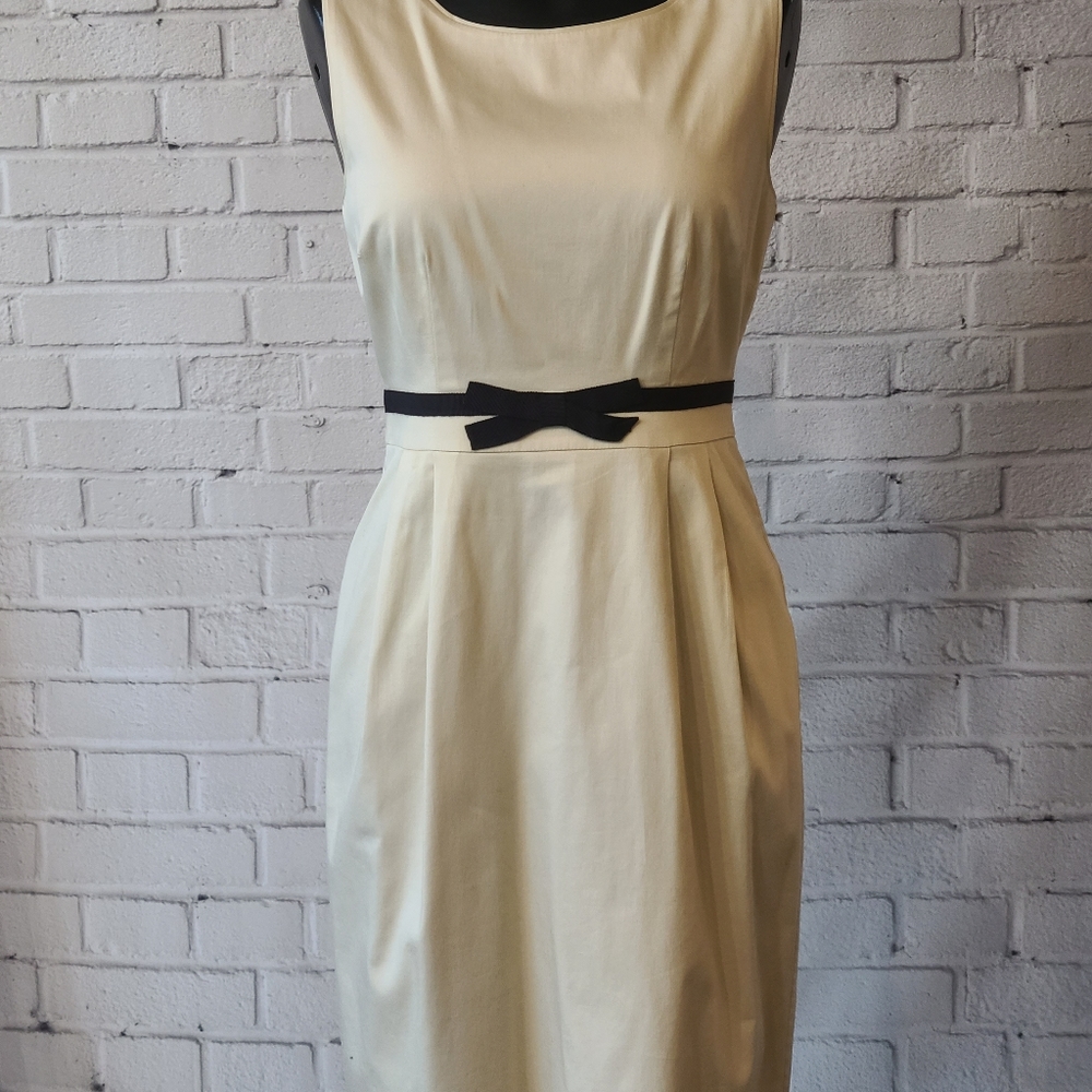 Kate Spade- cream bow dress
